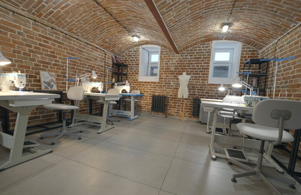 pracownia dla projektantów, pracownia dla krawcowych